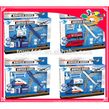 Hot selling die cast airport play set airfield series toys for sale